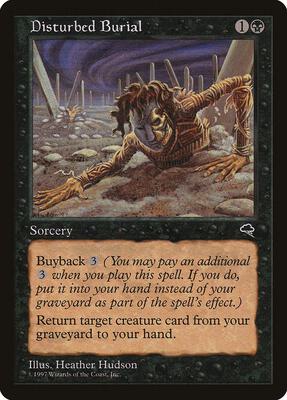 Disturbed Burial card from Tempest