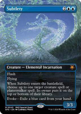 Subtlety (Borderless) card from Special Guests