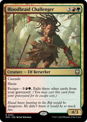 Bloodbraid Challenger card from Commander: Modern Horizons 3