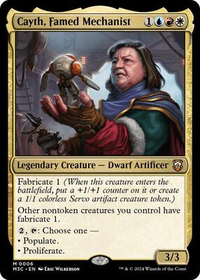 Cayth, Famed Mechanist card from Commander: Modern Horizons 3