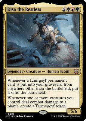 Disa the Restless card from Commander: Modern Horizons 3