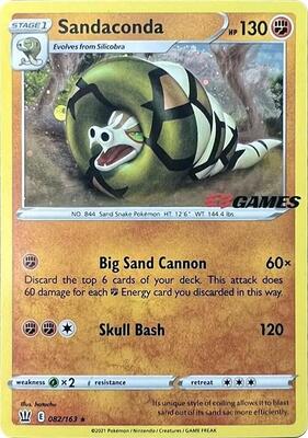 Sandaconda - 082/163 (EB Games Exclusive) card from Miscellaneous Cards & Products