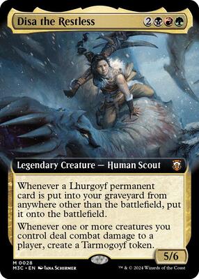 Disa the Restless (Extended Art) card from Commander: Modern Horizons 3