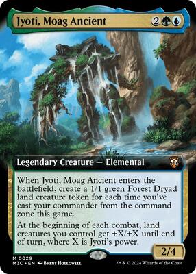 Jyoti, Moag Ancient (Extended Art) card from Commander: Modern Horizons 3