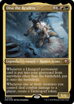 Disa the Restless (Foil Etched) card from Commander: Modern Horizons 3