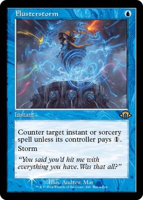 Flusterstorm (Retro Frame) card from Buy-A-Box Promos