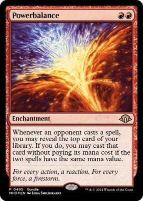 Powerbalance (MH3 Bundle) card from Unique and Miscellaneous Promos