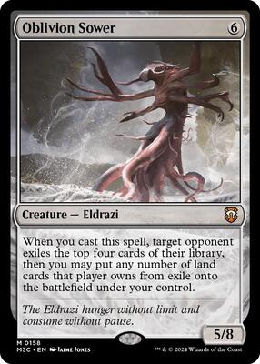 Oblivion Sower (Ripple Foil) card from Commander: Modern Horizons 3