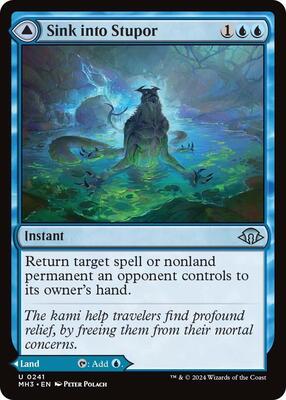 Sink into Stupor card from Modern Horizons 3