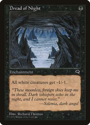 Dread of Night card from Tempest
