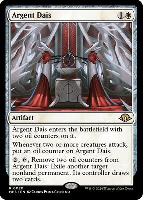Argent Dais card from Modern Horizons 3