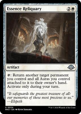 Essence Reliquary card from Modern Horizons 3