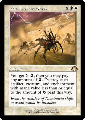 Wrath of the Skies (Retro Frame) card from Modern Horizons 3