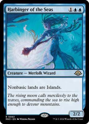 Harbinger of the Seas card from Modern Horizons 3