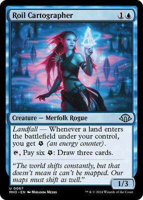 Roil Cartographer card from Modern Horizons 3
