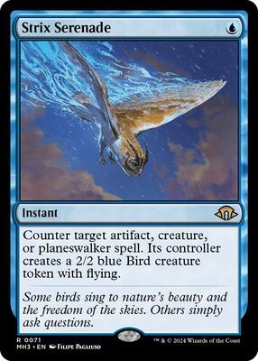 Strix Serenade card from Modern Horizons 3