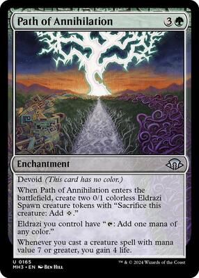 Path of Annihilation card from Modern Horizons 3