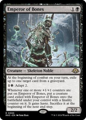 Emperor of Bones card from Modern Horizons 3
