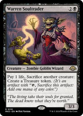 Warren Soultrader card from Modern Horizons 3