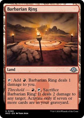 Barbarian Ring card from Modern Horizons 3