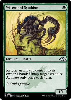 Wirewood Symbiote card from Modern Horizons 3