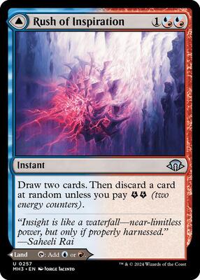 Rush of Inspiration card from Modern Horizons 3