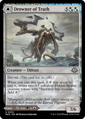 Drowner of Truth card from Modern Horizons 3
