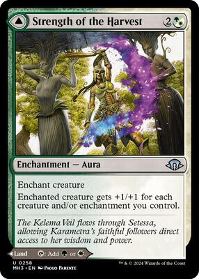 Strength of the Harvest card from Modern Horizons 3