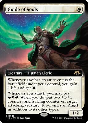 Guide of Souls (Extended Art) card from Modern Horizons 3
