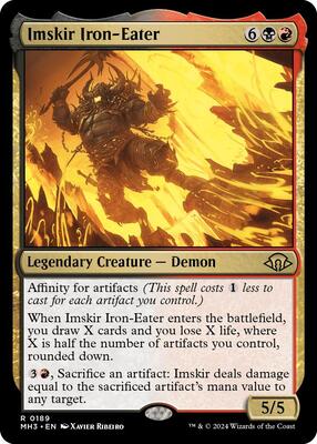Imskir Iron-Eater card from Modern Horizons 3