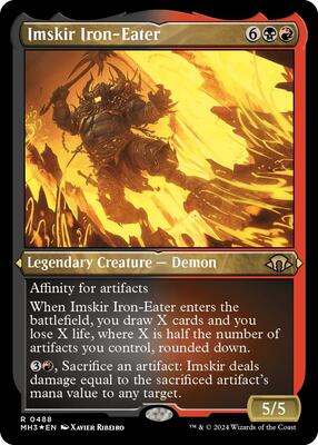 Imskir Iron-Eater (Foil Etched) card from Modern Horizons 3
