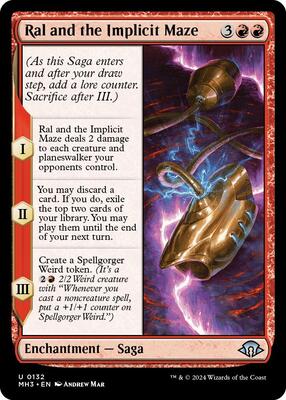 Ral and the Implicit Maze card from Modern Horizons 3
