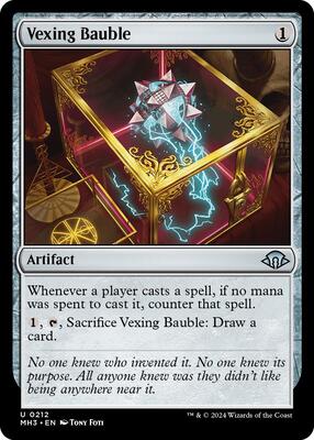 Vexing Bauble card from Modern Horizons 3