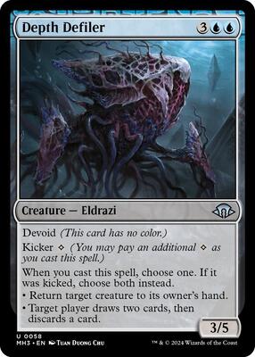 Depth Defiler card from Modern Horizons 3