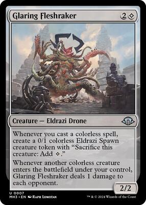 Glaring Fleshraker card from Modern Horizons 3