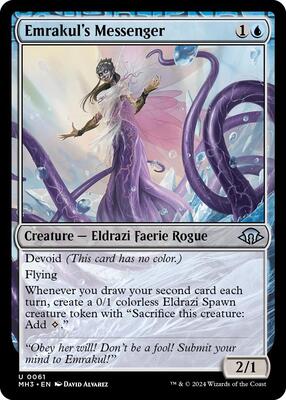 Emrakul's Messenger card from Modern Horizons 3