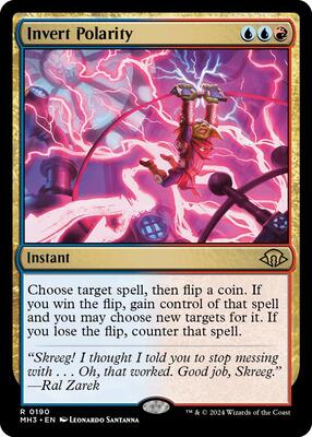 Invert Polarity card from Modern Horizons 3