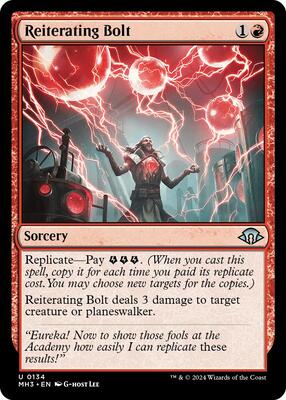 Reiterating Bolt card from Modern Horizons 3