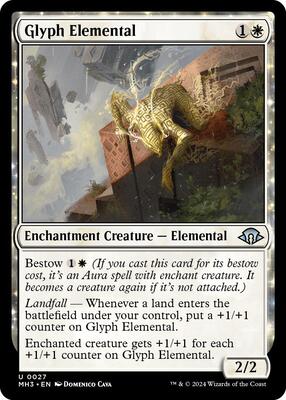 Glyph Elemental card from Modern Horizons 3