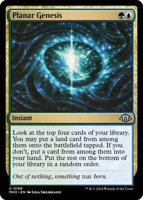 Planar Genesis card from Modern Horizons 3