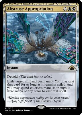 Abstruse Appropriation card from Modern Horizons 3
