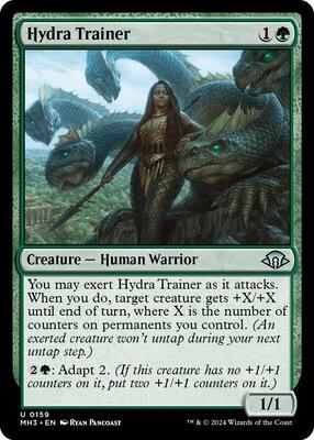 Hydra Trainer card from Modern Horizons 3