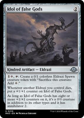 Idol of False Gods card from Modern Horizons 3