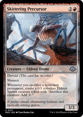 Skittering Precursor card from Modern Horizons 3