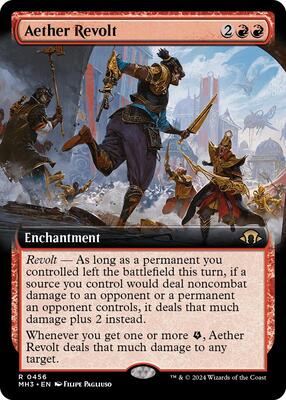 Aether Revolt (Extended Art) card from Modern Horizons 3