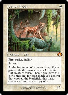 Ocelot Pride (Retro Frame) card from Modern Horizons 3