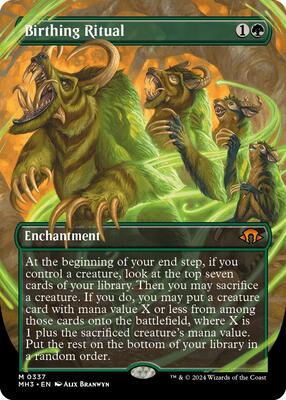 Birthing Ritual (Borderless) card from Modern Horizons 3