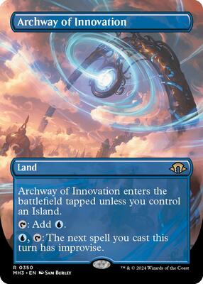 Archway of Innovation (Borderless) card from Modern Horizons 3