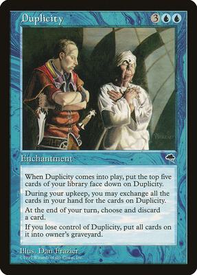 Duplicity card from Tempest