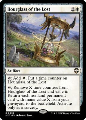 Hourglass of the Lost card from Commander: Modern Horizons 3